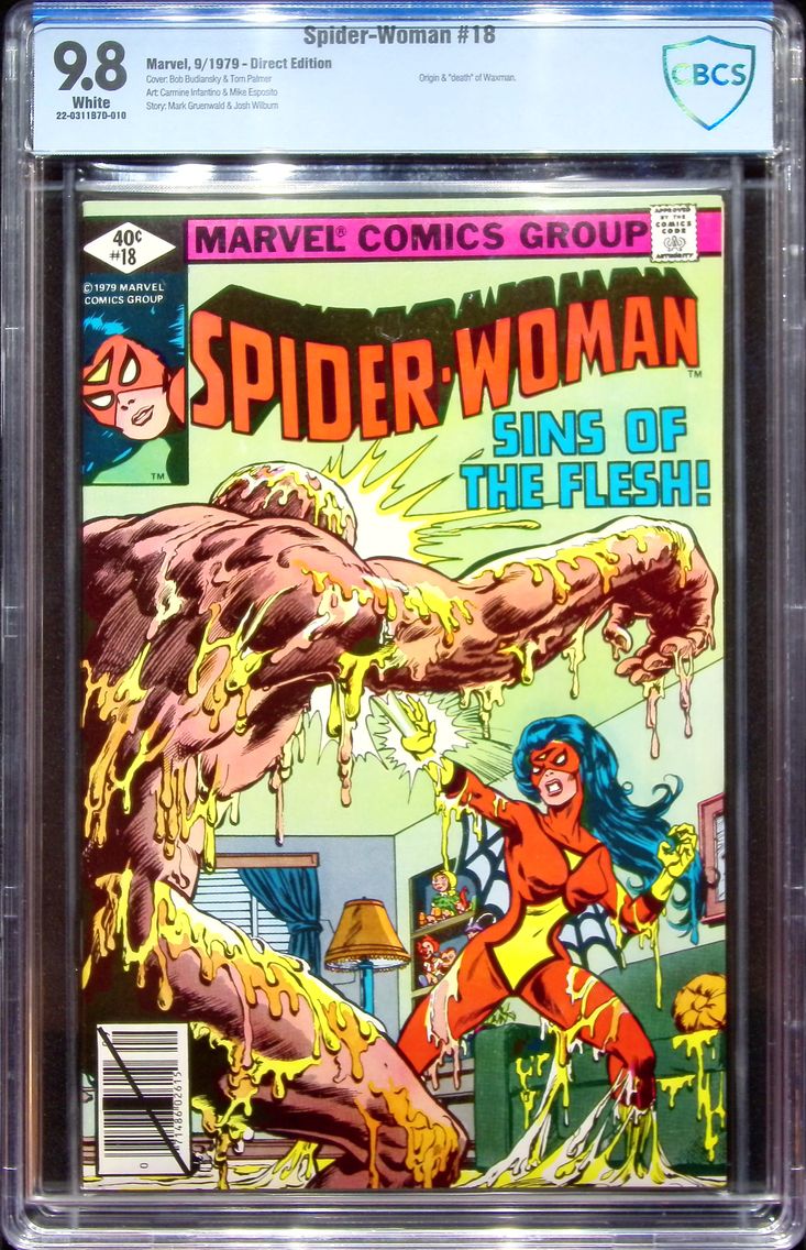 1979 Spider-Woman #18 CBCS 9.8 M