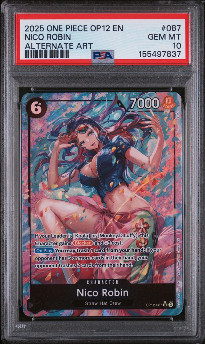 2025 #087 Nico Robin PSA 10 One 