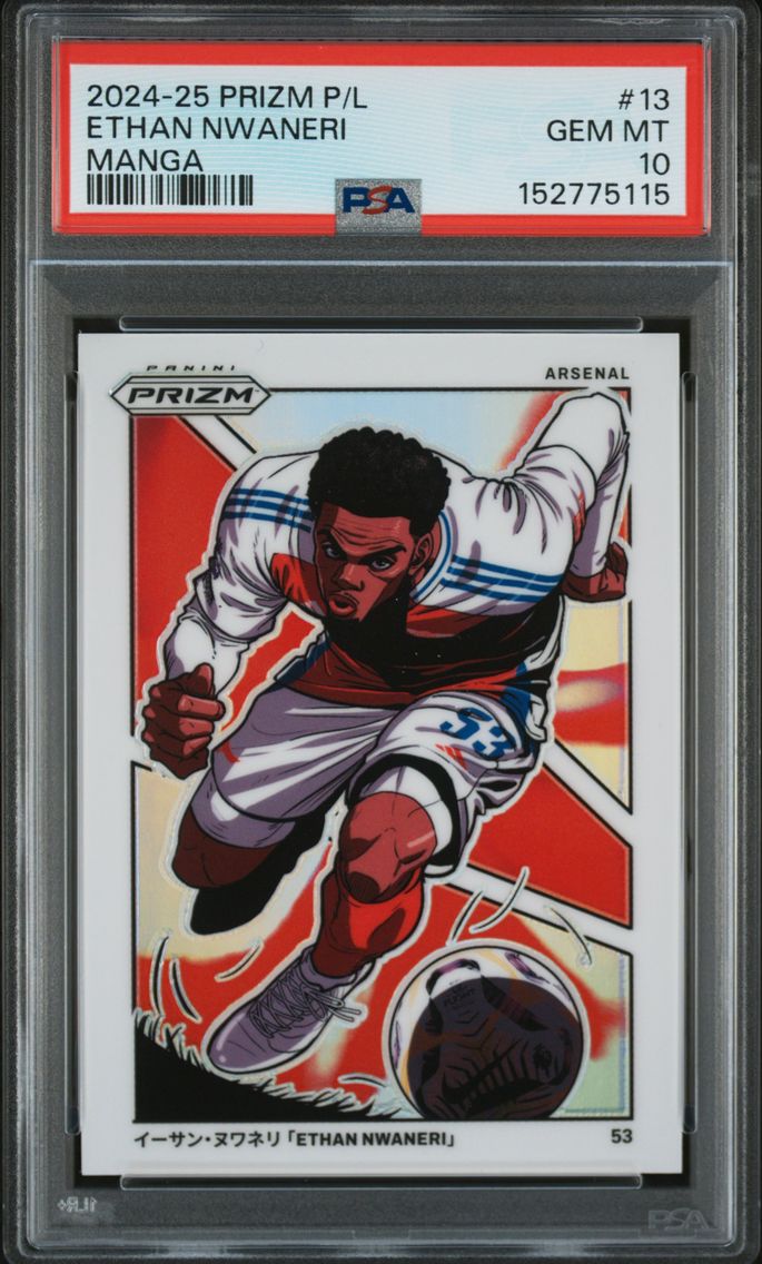 2024 #13 Ethan Nwaneri PSA 10 Pa