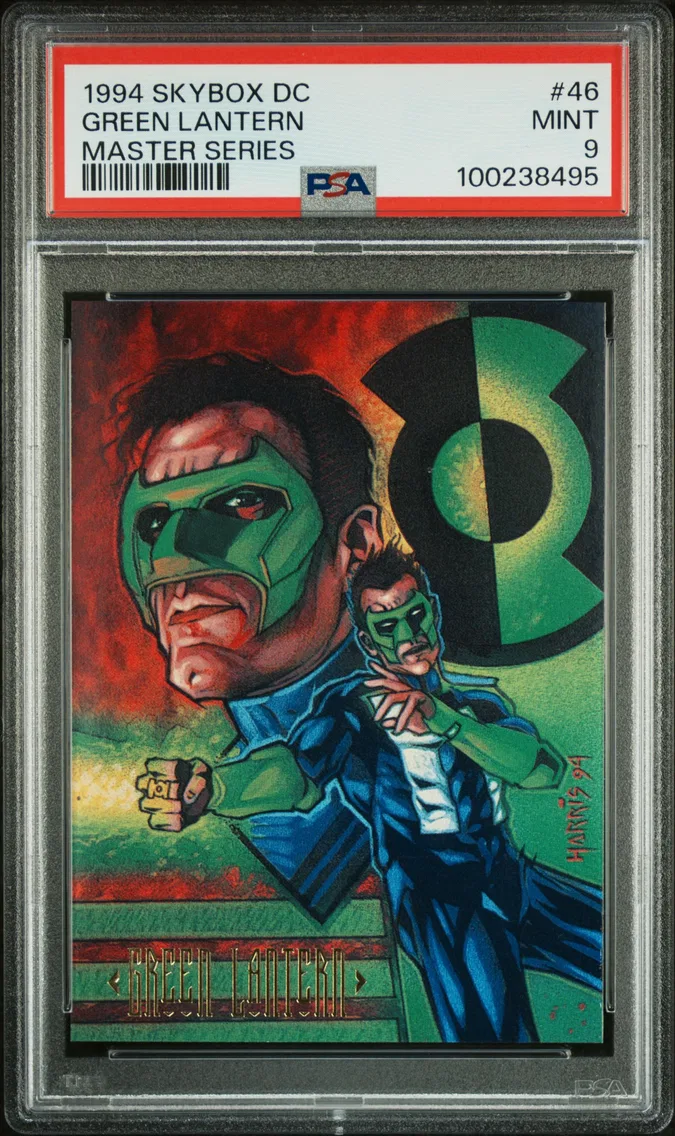 1994 #46 Green Lantern PSA 9 Skybox DC Master Series
