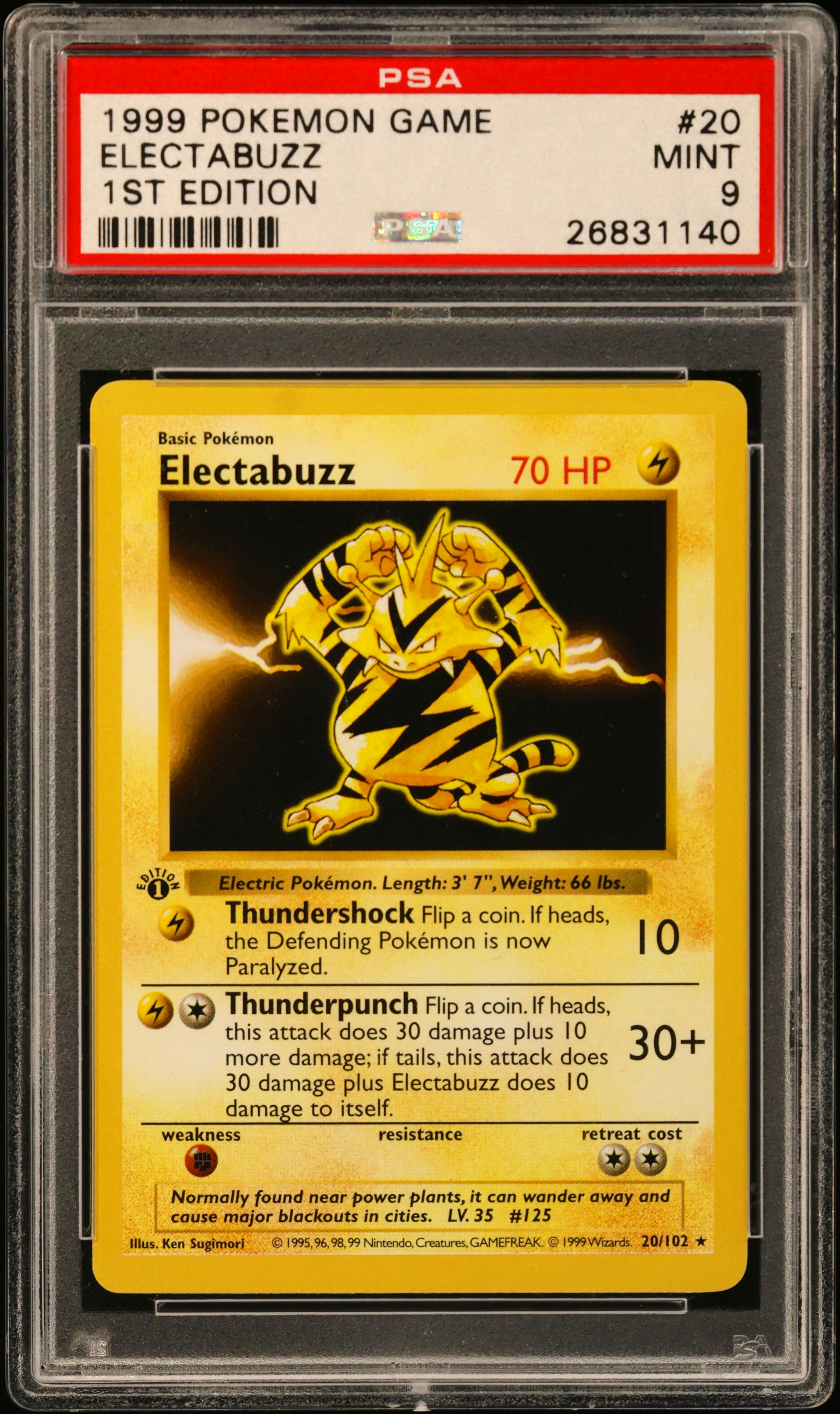 Electabuzz 1st Edition