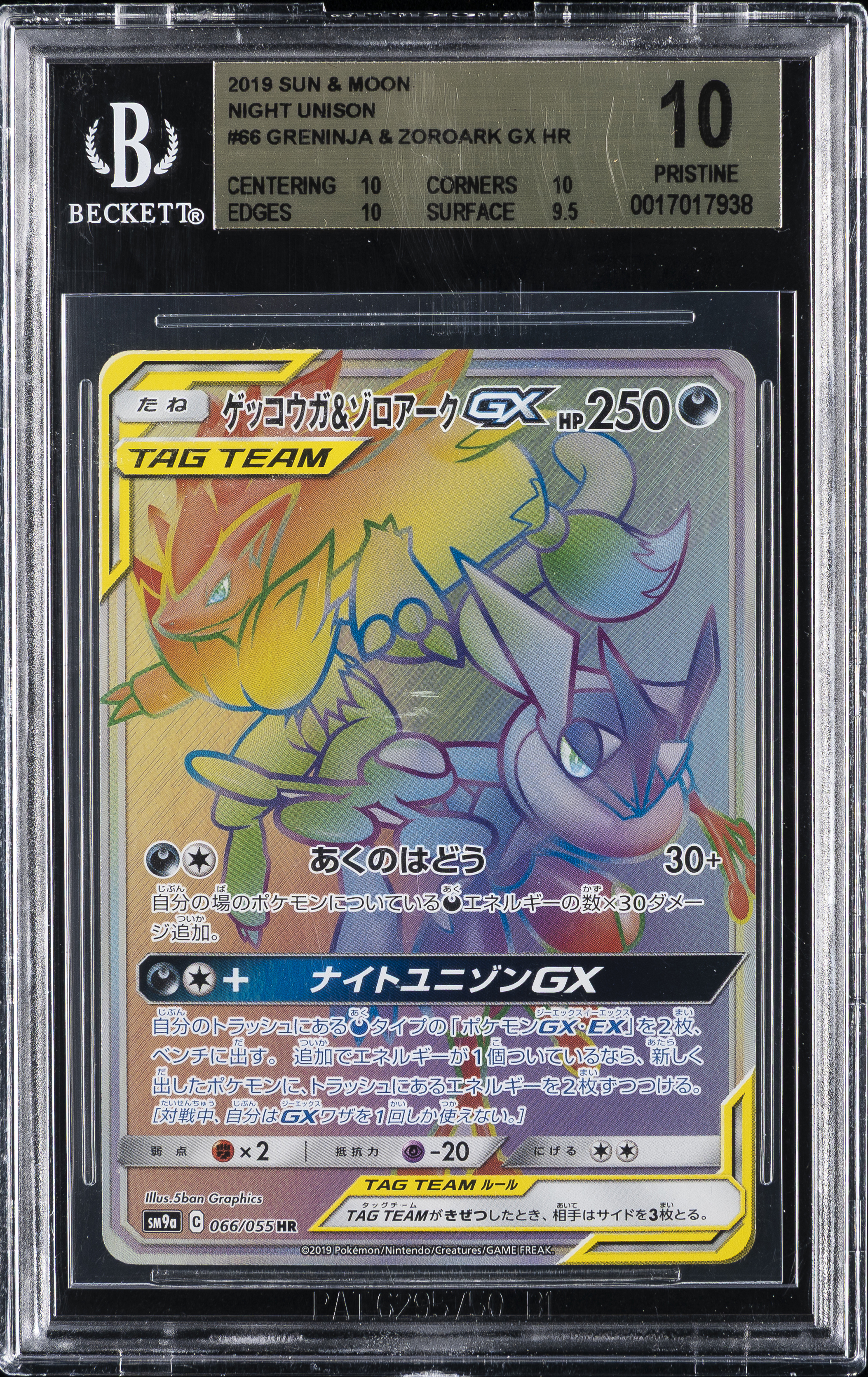 Greninja & Zoroark GX HR