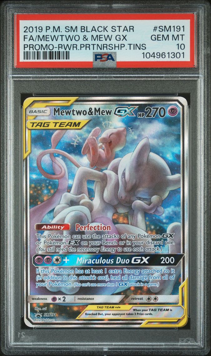 2019 #SM191 Full Art/Mewtwo & Me