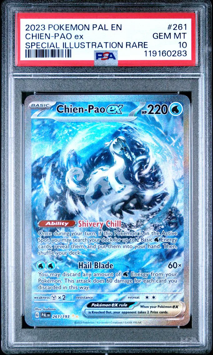 2023 #261 Chien-Pao EX PSA 10 Pa