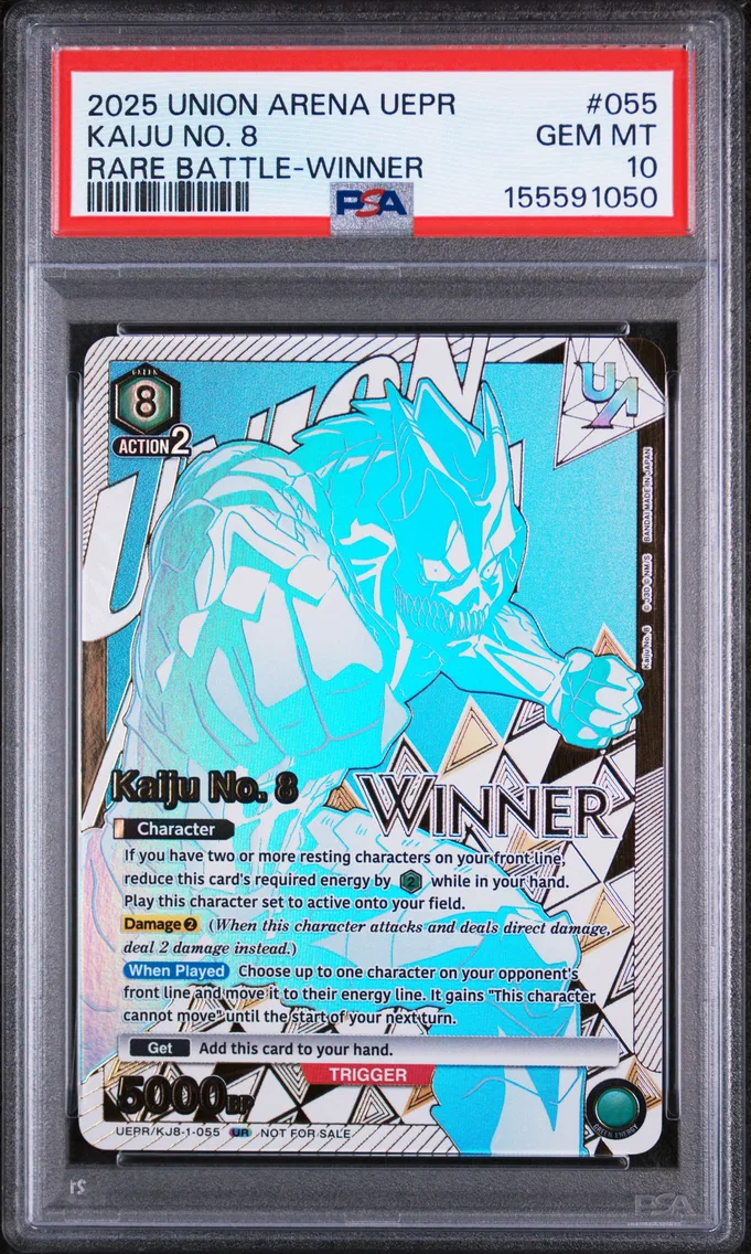 2025 #055 Kaiju No. 8 PSA 10 Union Arena Uepr-Promos