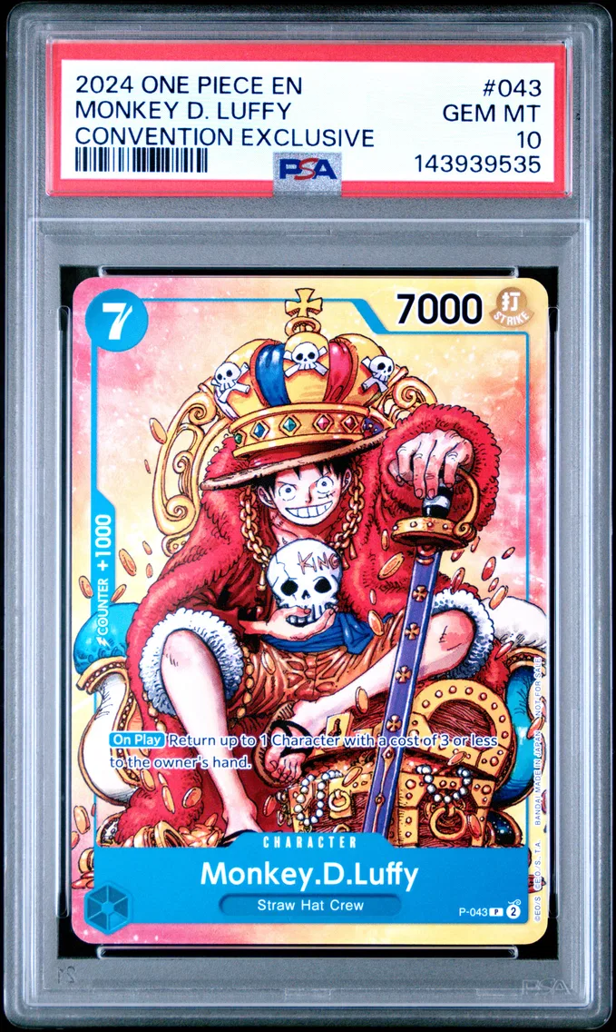 2024 #043 Monkey D. Luffy PSA 10 One Piece Promos