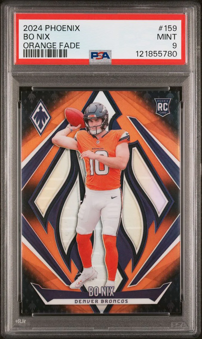 2024 #159 Bo Nix PSA 9 Panini Phoenix