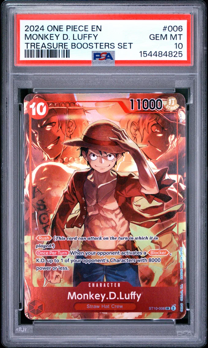 2024 #006 Monkey D. Luffy PSA 10 One Piece Promos