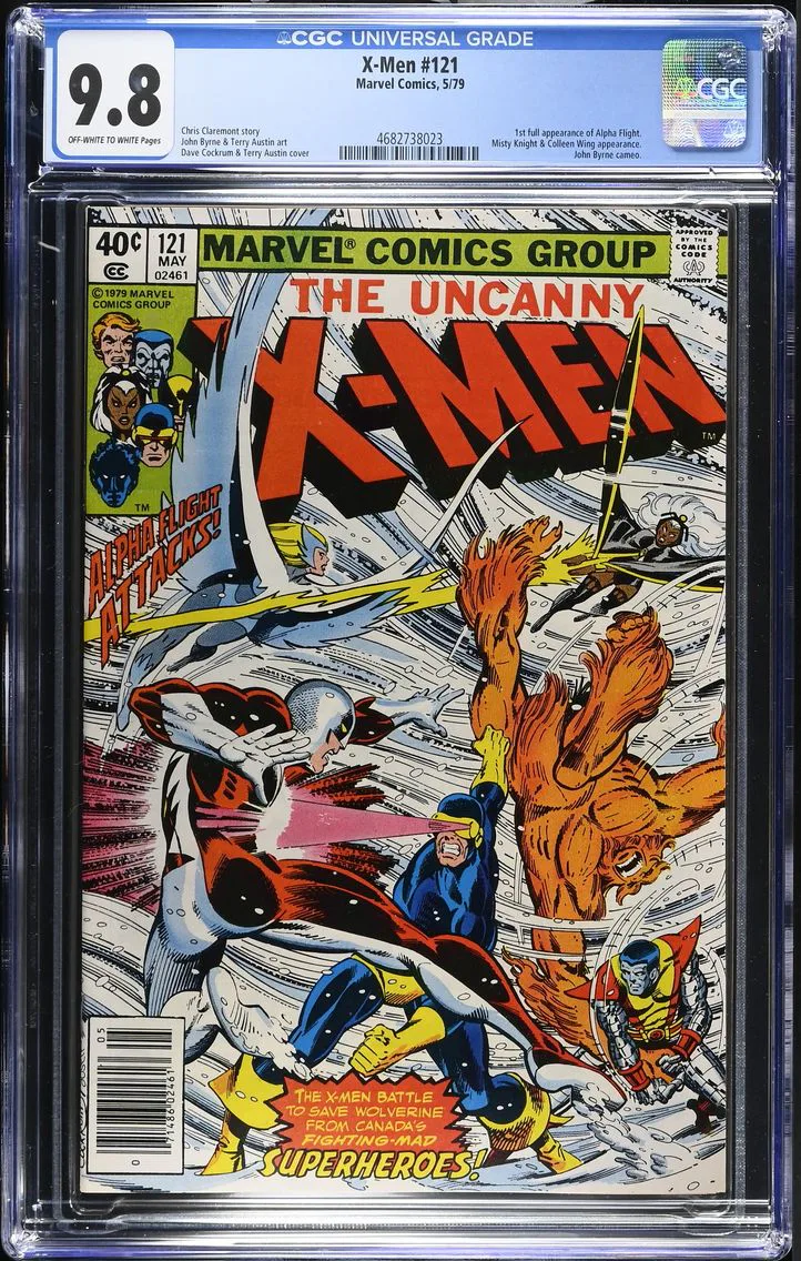 1979 #NA 1979 X-Men #121 CGC 9.8 Marvel Comics CGC 9.8
