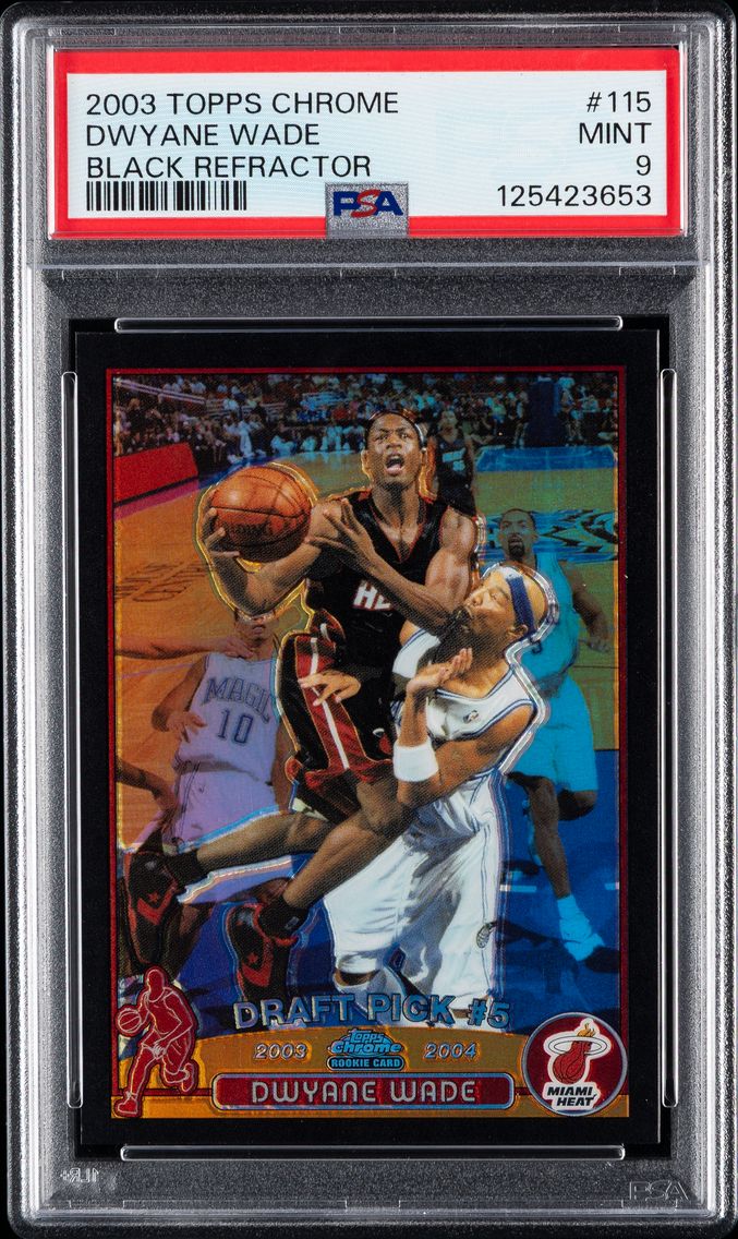 2003 #115 Dwyane Wade PSA 9 Topp