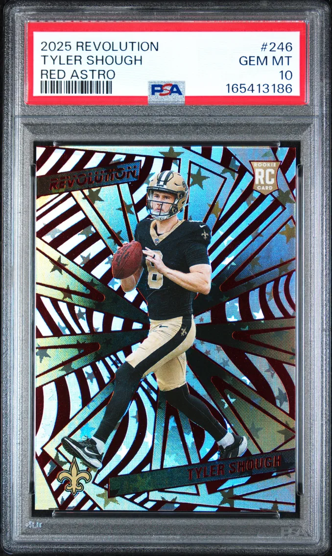 2025 #246 Tyler Shough PSA 10 Panini Revolution
