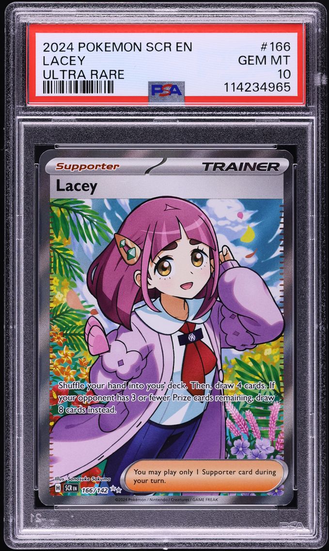 2024 #166 Lacey PSA 10 Scr EN-St