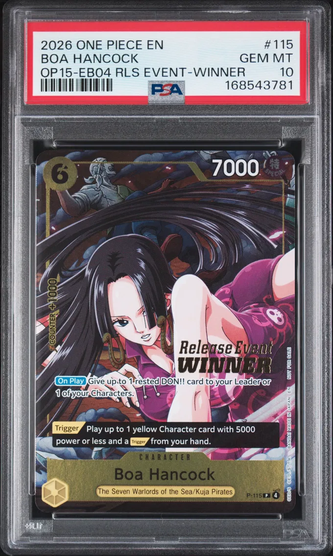 2026 #115 Boa Hancock PSA 10 One Piece Promos