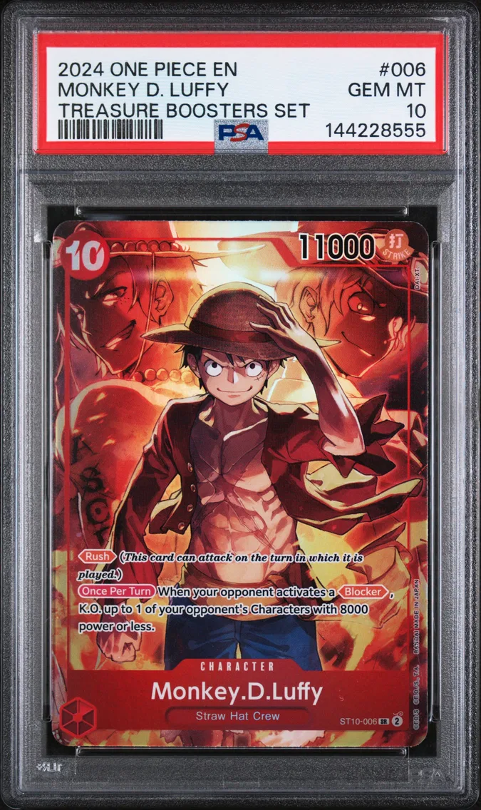 2024 #006 Monkey D. Luffy PSA 10 One Piece Promos