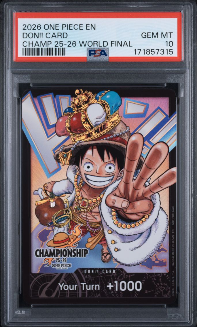 2026 #NA Don!! Card PSA 10 One P