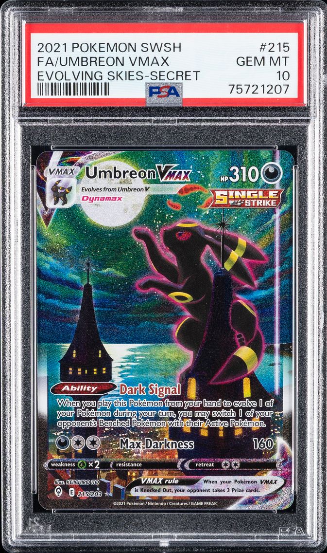 2021 #215 Full Art/Umbreon Vmax