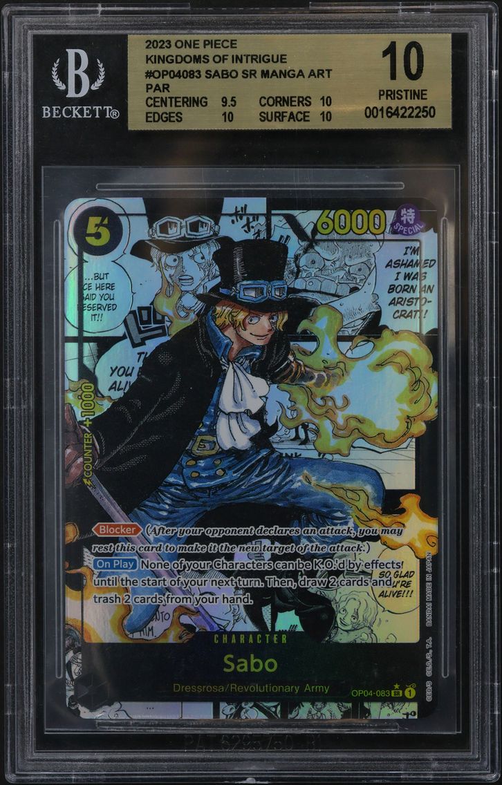 2023 #OP04083 Sabo MANGA ART SR
