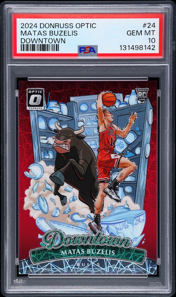 2024 #24 Matas Buzelis PSA 10 Pa
