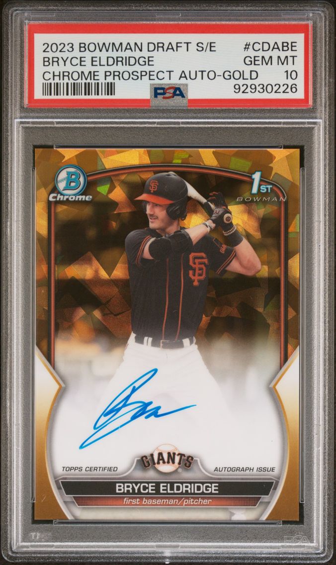 2023 #CDABE Bryce Eldridge PSA 1