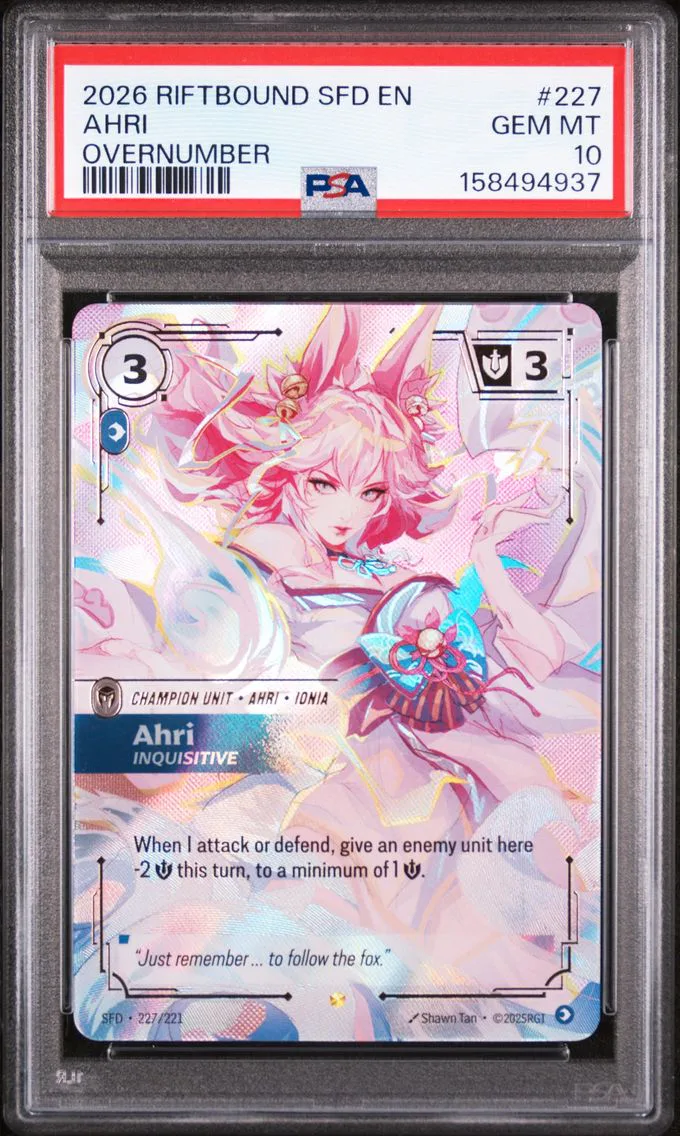 2026 #227 Ahri - Inquisitive PSA