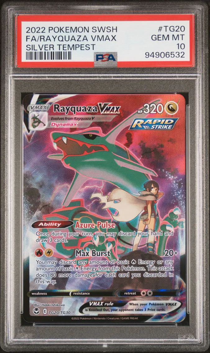 2022 #TG20 Full Art/Rayquaza Vma