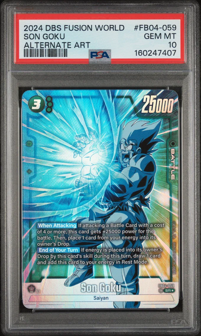2024 #FB04-059 Son Goku PSA 10 Dragon Ball Super Card Game Fusion World Ultra Limit