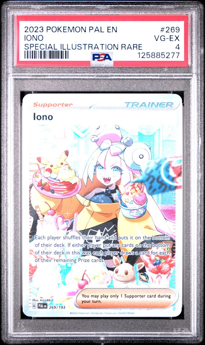2023 #269 Iono PSA 4 Pal EN-Paldea Evolved Pokemon