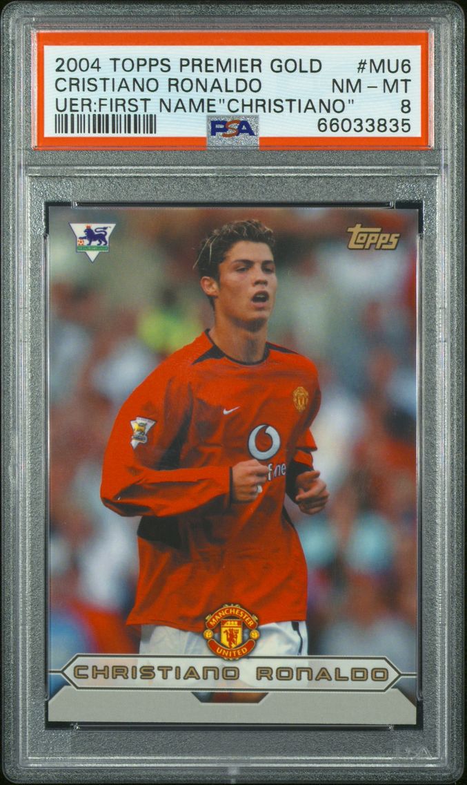 2003 #MU6 Cristiano Ronaldo PSA 