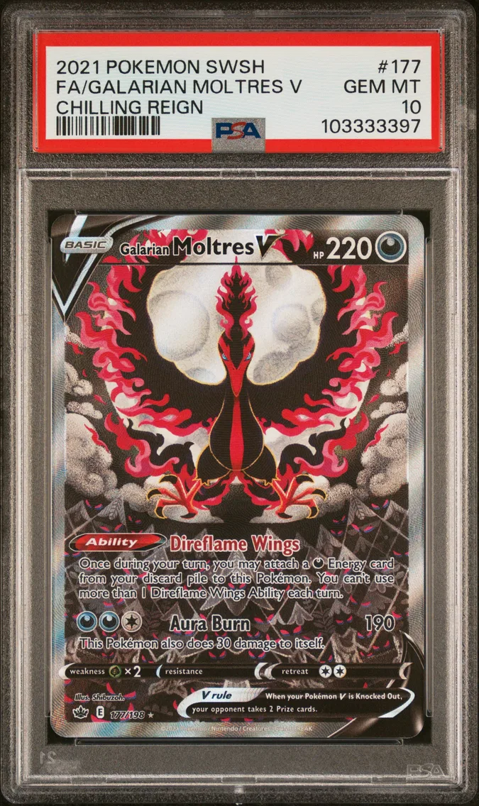 2021 #177 Full Art/Galarian Molt