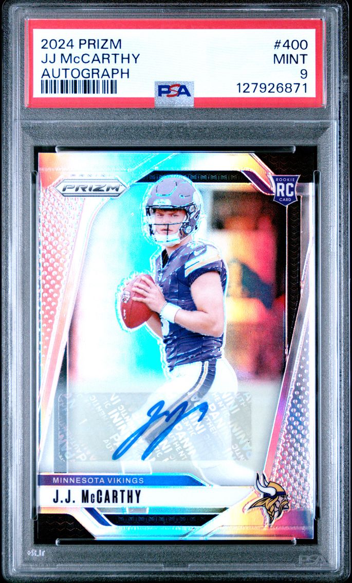 2024 #400 JJ McCarthy PSA 9 Pani