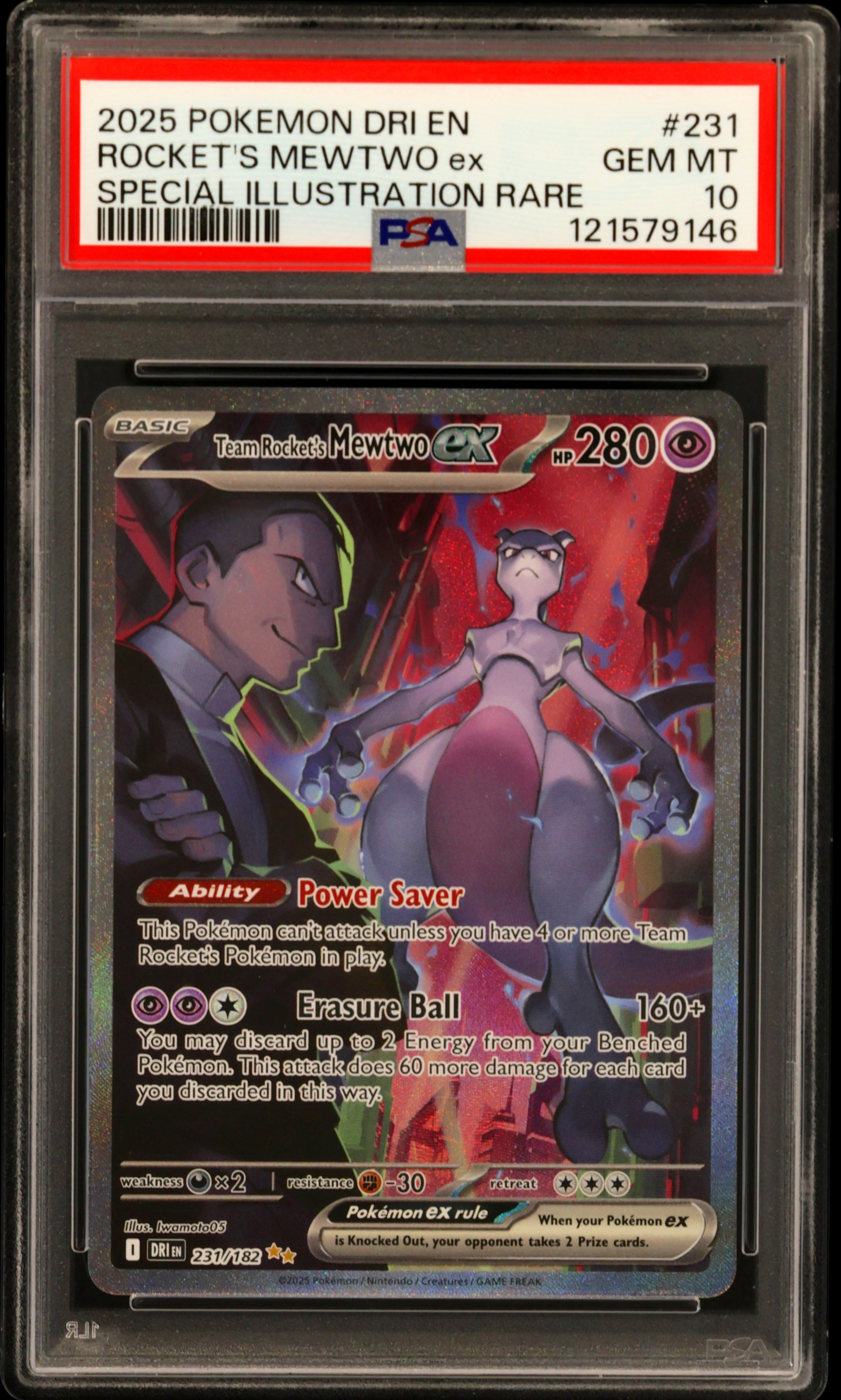 Team Rocket's Mewtwo EX