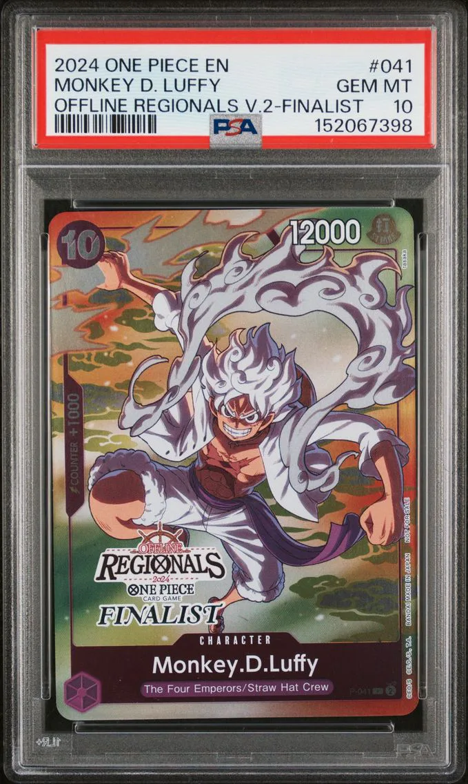 2024 #041 Monkey D. Luffy PSA 10