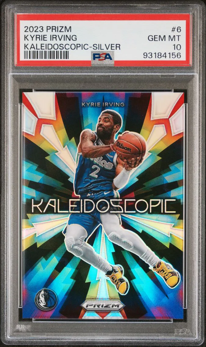 2023 #6 KYRIE IRVING PSA 10 Panini Prizm Kaleidoscopic