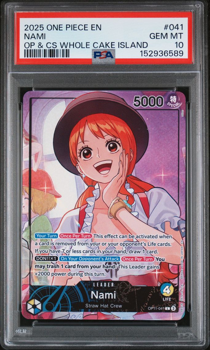 2025 #041 Nami PSA 10 One Piece