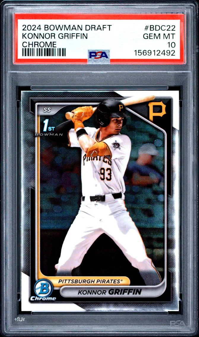 2024 #BDC22 Konnor Griffin PSA 10 Bowman Draft