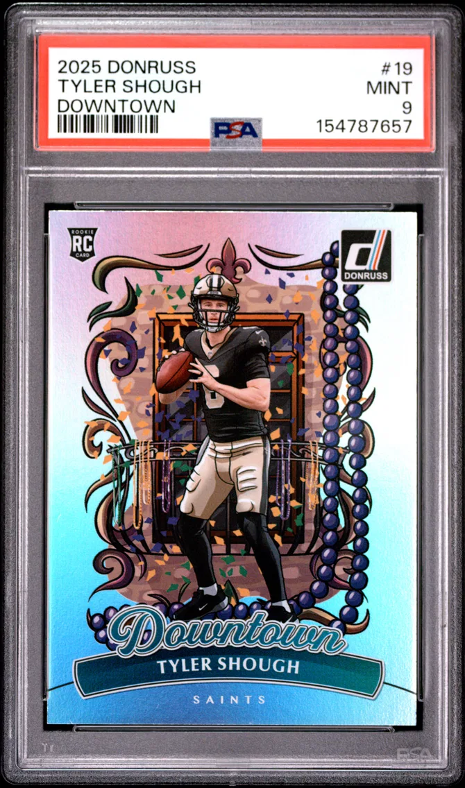 2025 #19 Tyler Shough PSA 9 Pani
