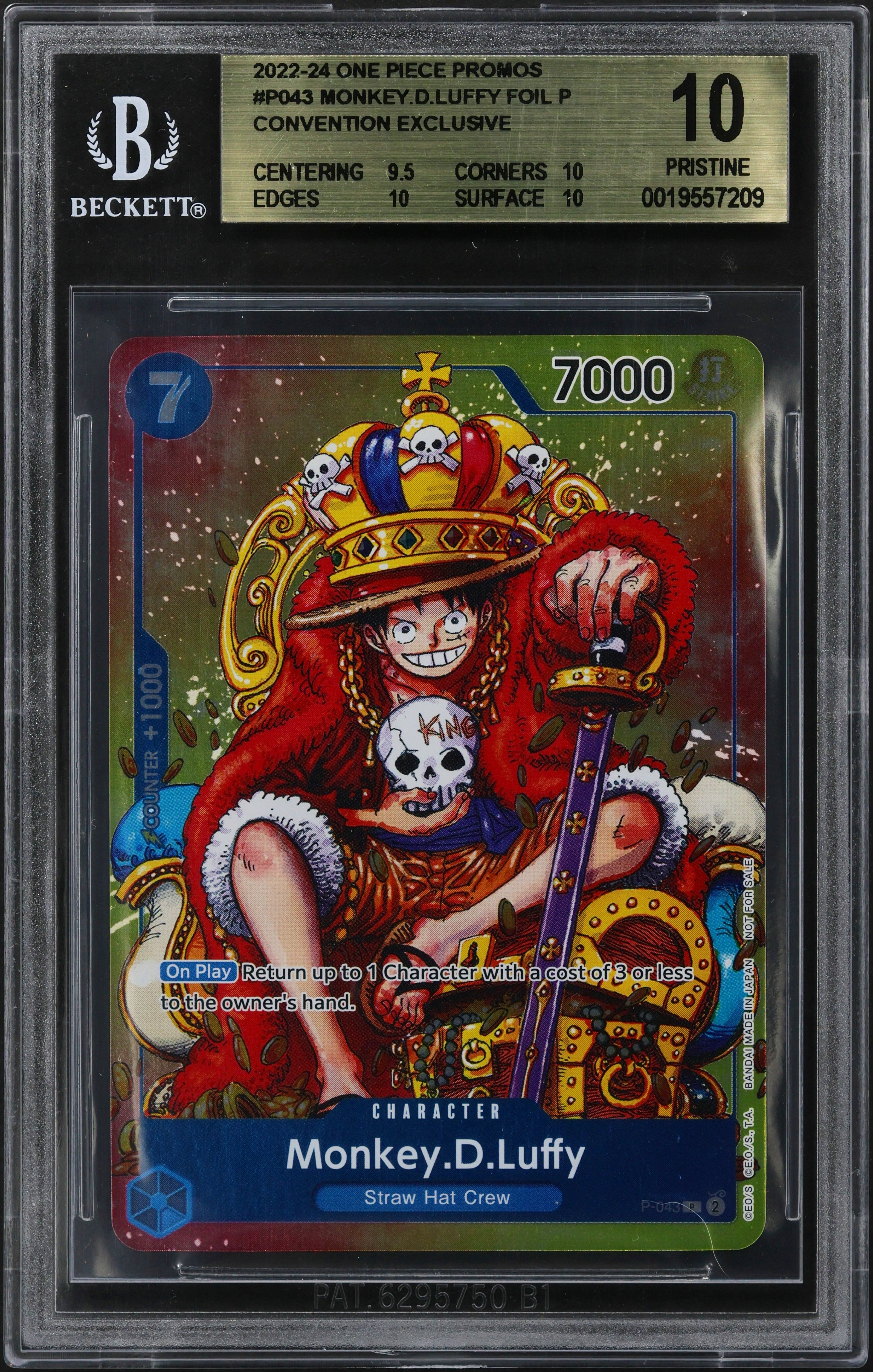 Monkey.D.Luffy FOIL P/(Convention Exclusive)