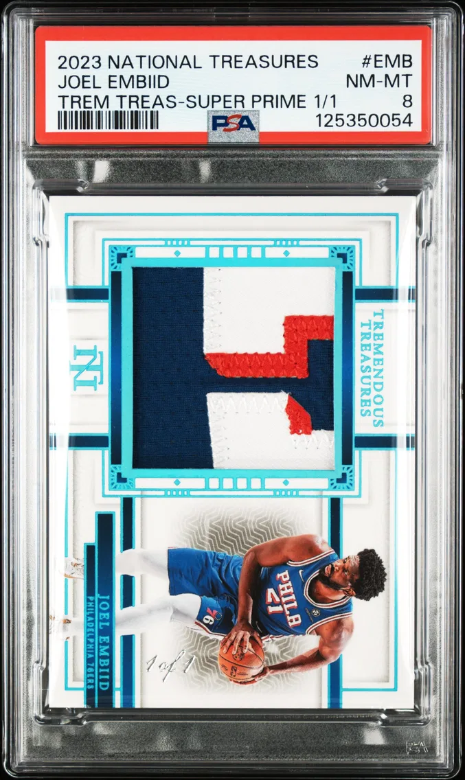 2023 #EMB Joel Embiid PSA 8 Pani