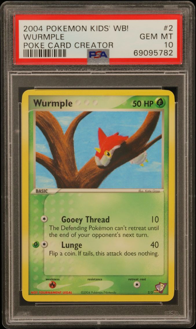 2004 #2 Wurmple PSA 10 Kids' WB!