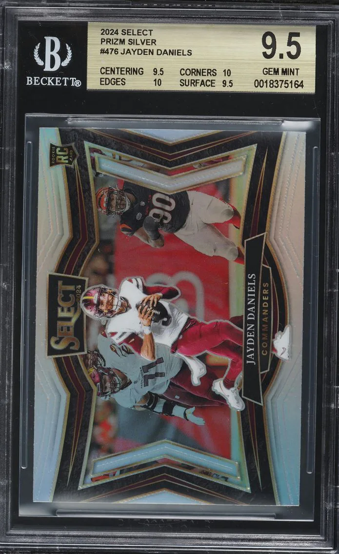 2024 #476 Jayden Daniels BGS 9.5 Panini Select Football