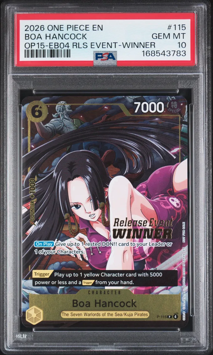 2026 #115 Boa Hancock PSA 10 One Piece Promos