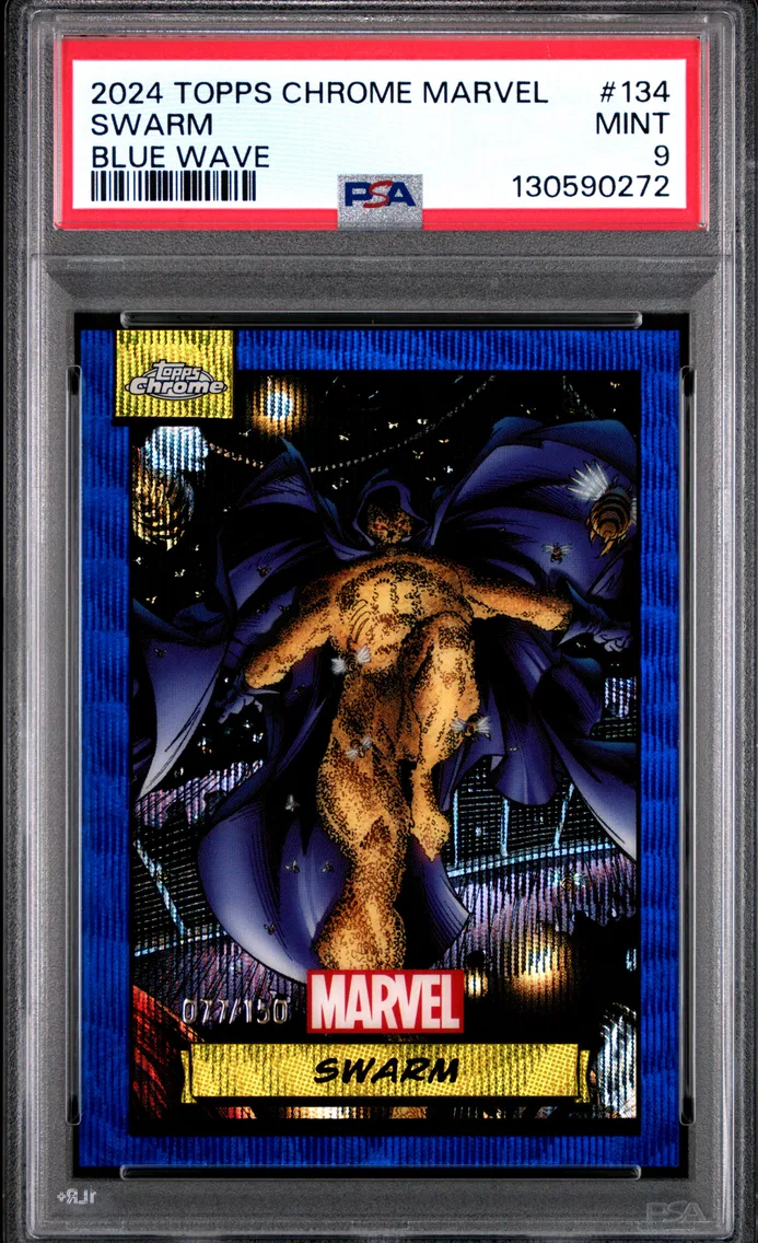 2024 #134 Swarm PSA 9 Topps Chrome Marvel