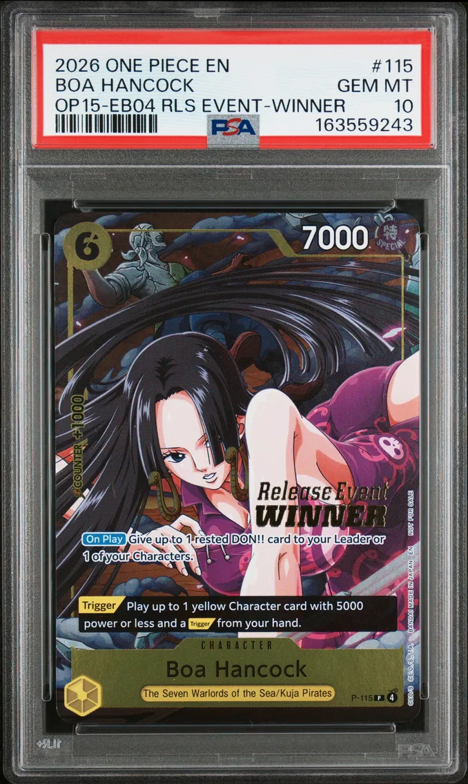 2026 #115 Boa Hancock PSA 10 One Piece Promos