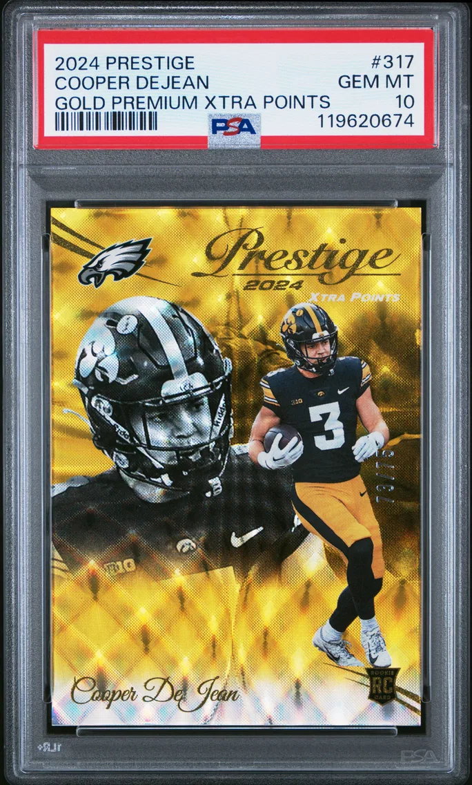 2024 #317 COOPER DEJEAN PSA 10 Panini Prestige