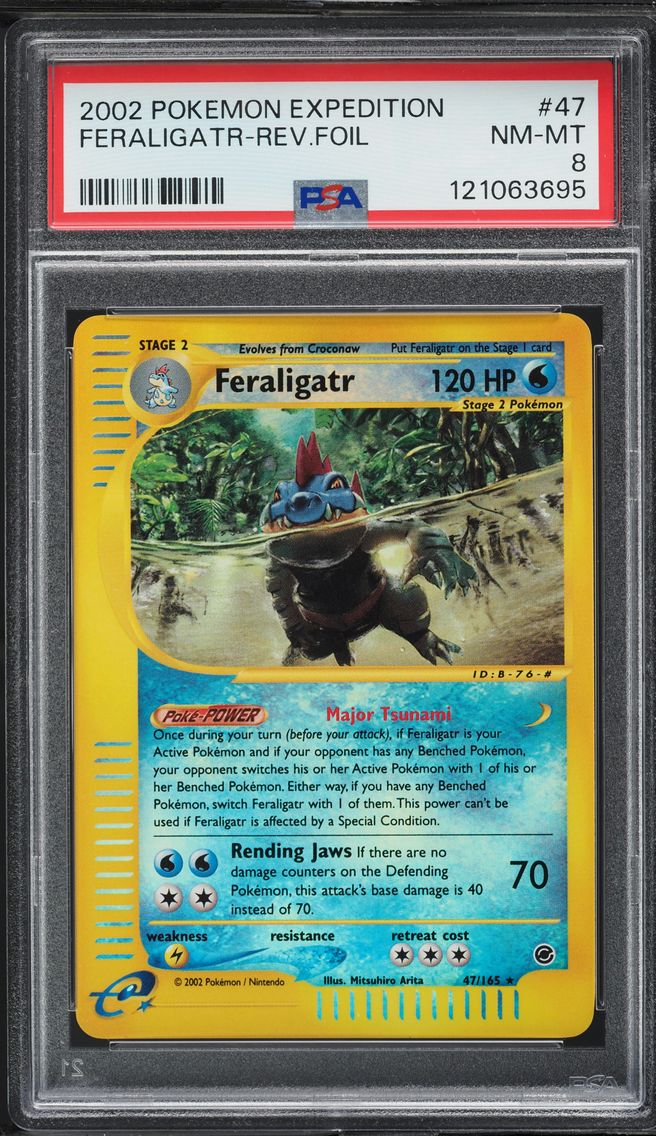 2002 #47 Feraligatr-Reverse Foil
