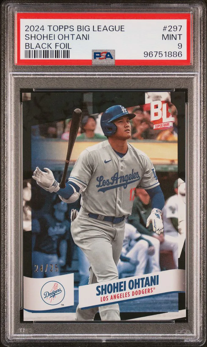 2024 #297 Shohei Ohtani PSA 9 Topps Big League