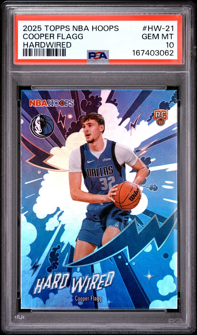 2025 #HW-21 Cooper Flagg PSA 10 
