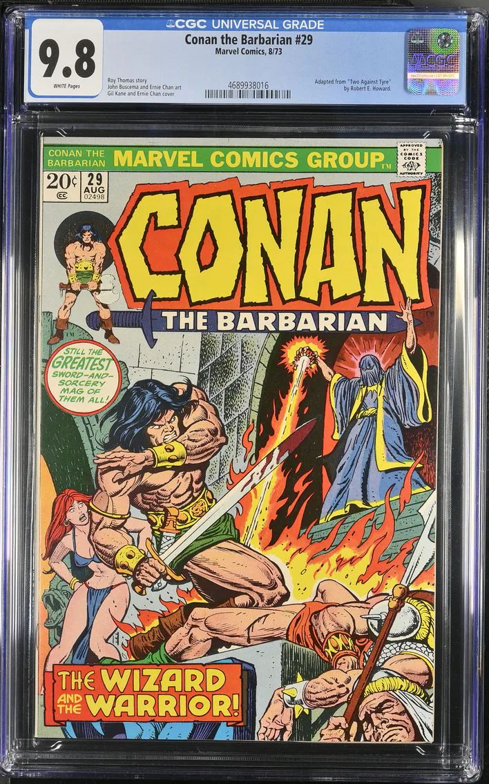 1973 #NA 1973 Conan the Barbarian #29 CGC 9.8 Marvel Comics CGC 9.8