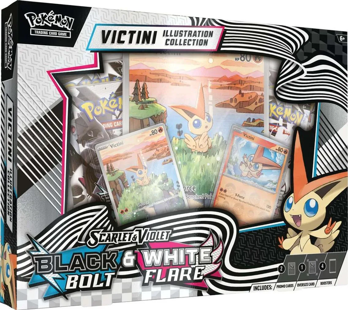 Pokemon TCG Scarlet & Violet 10.5 Unova Victini Illustration Collection