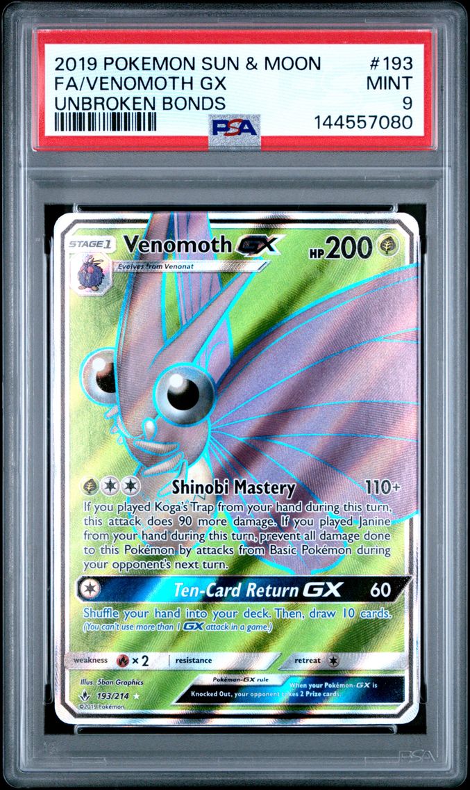 Venomoth GX (Full Art)